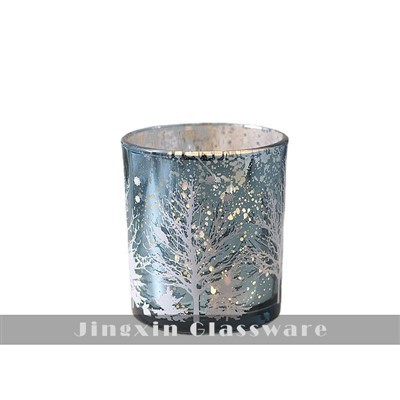 Contenitori per candele natalizie