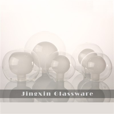 Sostituzione dell'ombra di vetro rotondo