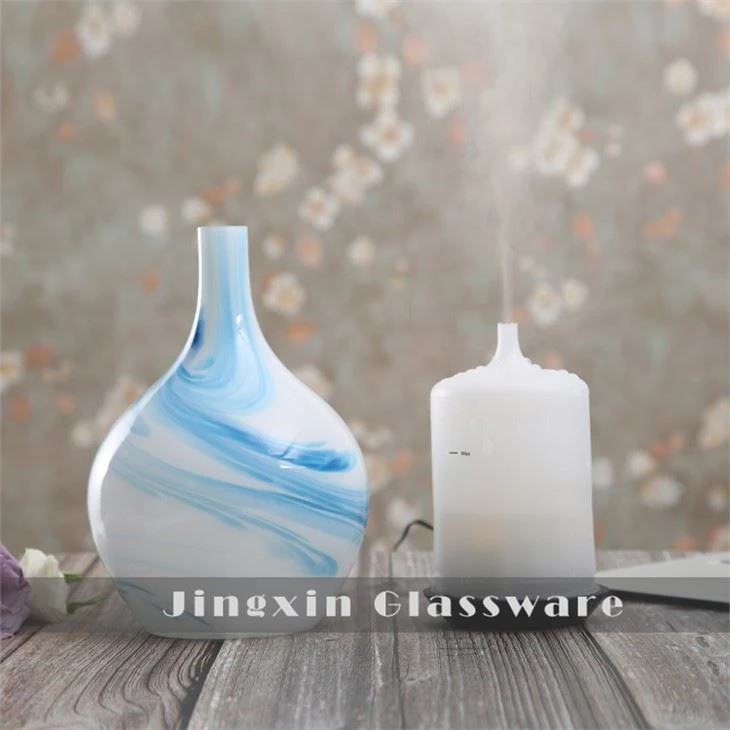 Blue Coral Glass Shades For The Aroma Decoration